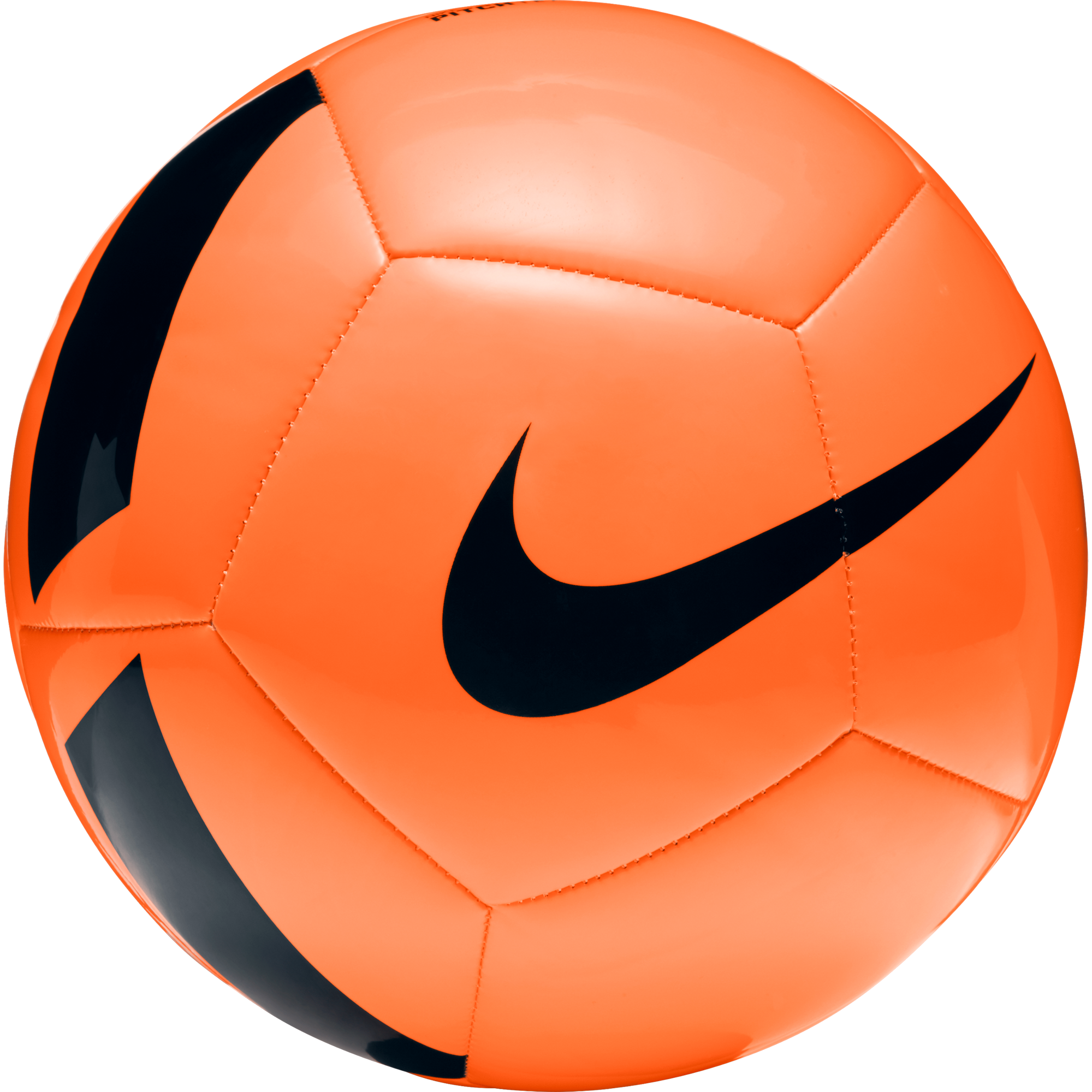 Nike soccer top ball orange